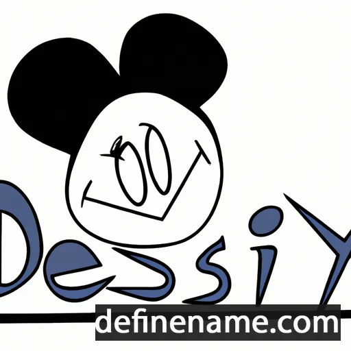 cartoon of the name Disney