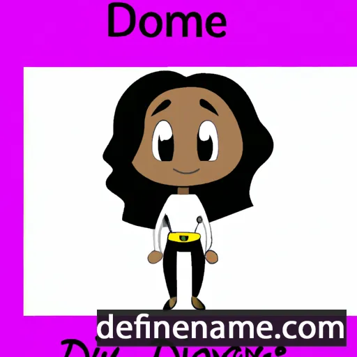 cartoon of the name Divonne