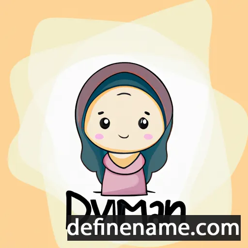 Diyana cartoon