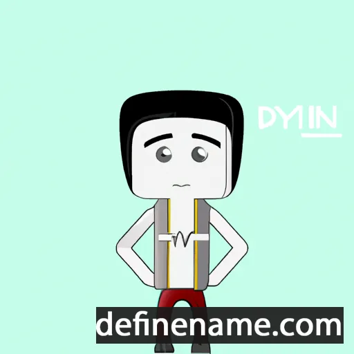 Diyinrin cartoon