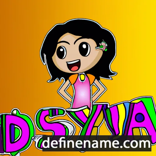 cartoon of the name Diyosa