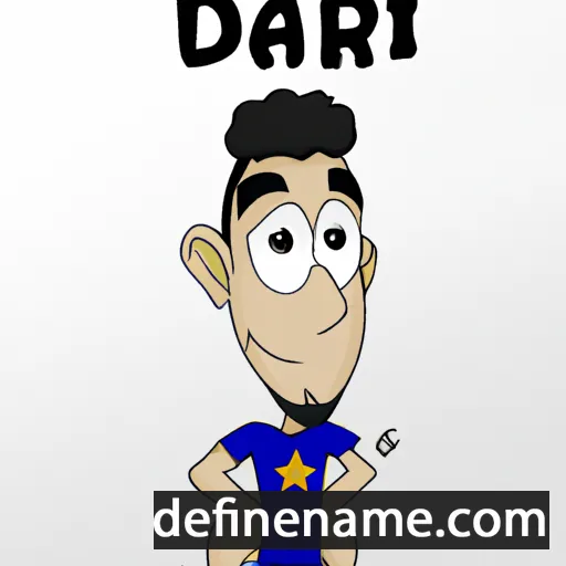 cartoon of the name Djafar