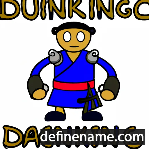 cartoon of the name Djaikung