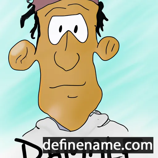 Djamel cartoon