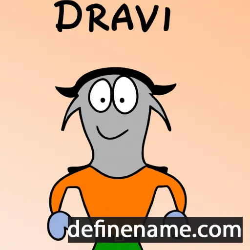 cartoon of the name Djavohir