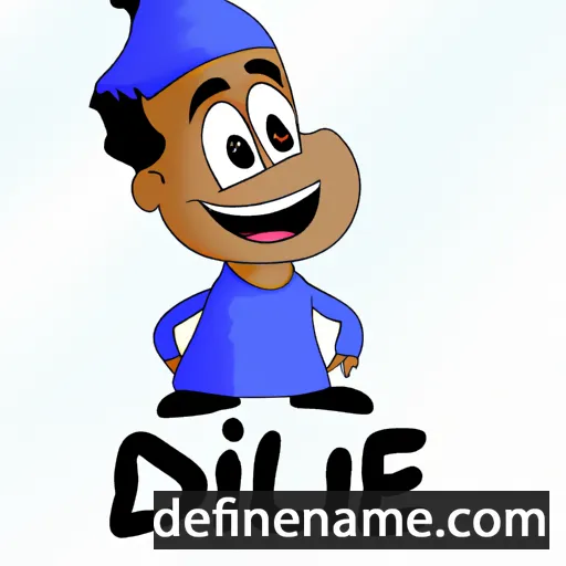 cartoon of the name Djîle