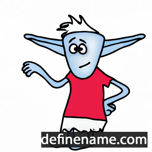 cartoon of the name Djódi