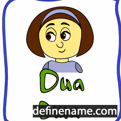 cartoon of the name Djuna