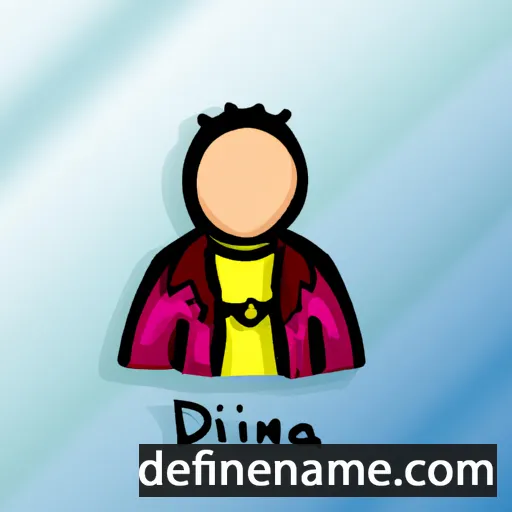 cartoon of the name Djurdjina