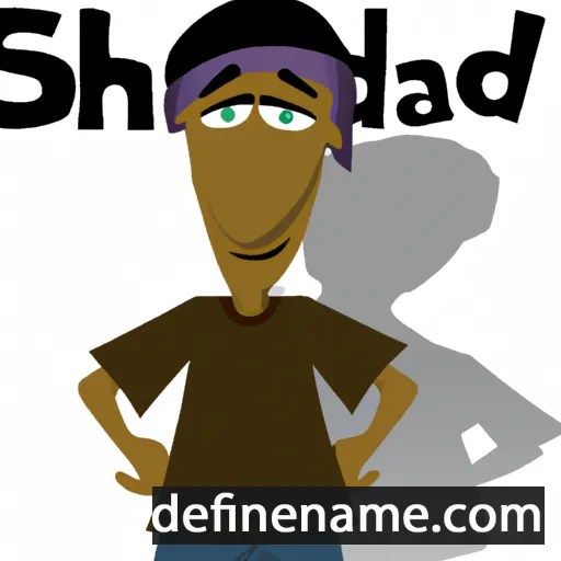 cartoon of the name Dlshad