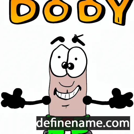 cartoon of the name Doady