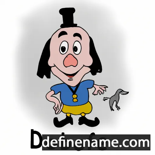 cartoon of the name Dobielut