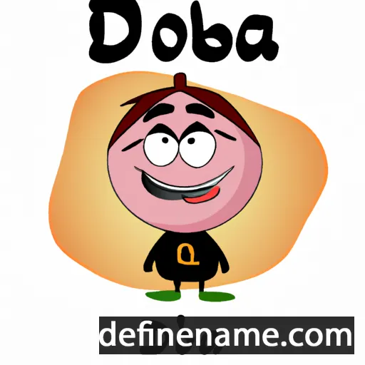 cartoon of the name Dobka