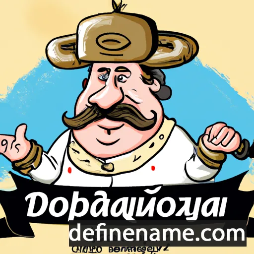 cartoon of the name Dobrislav