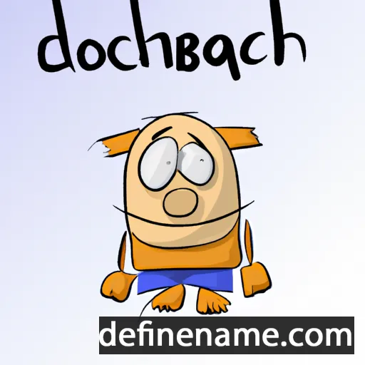 cartoon of the name Dobrociech