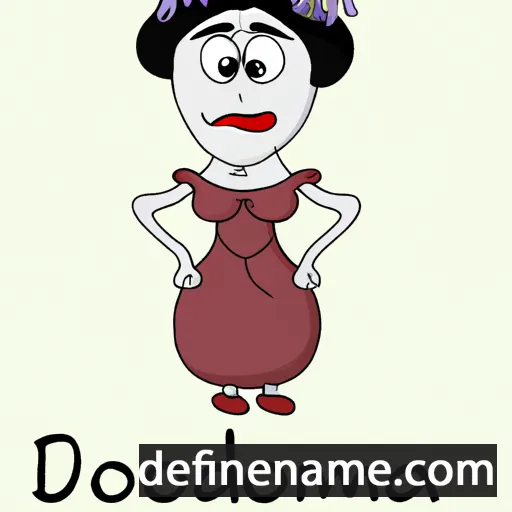 cartoon of the name Dobrodeia