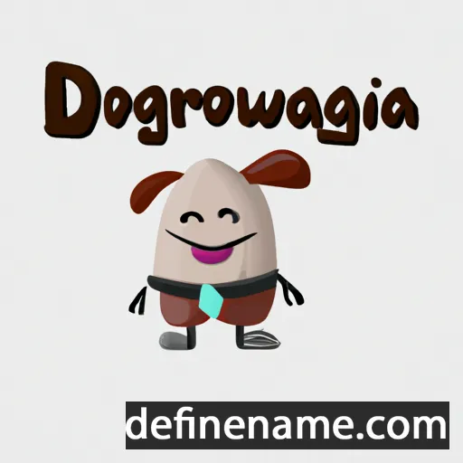 cartoon of the name Dobrogniewa