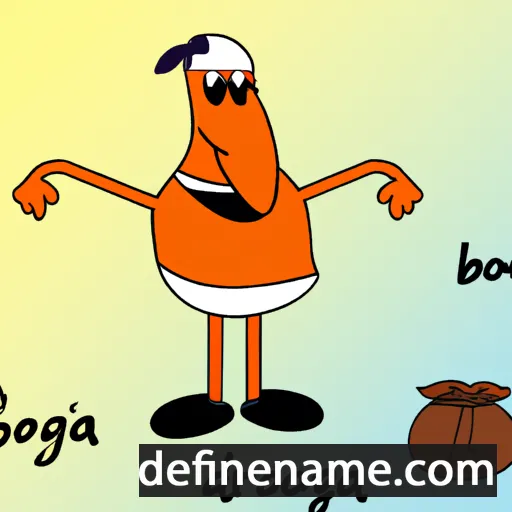 cartoon of the name Dobroj