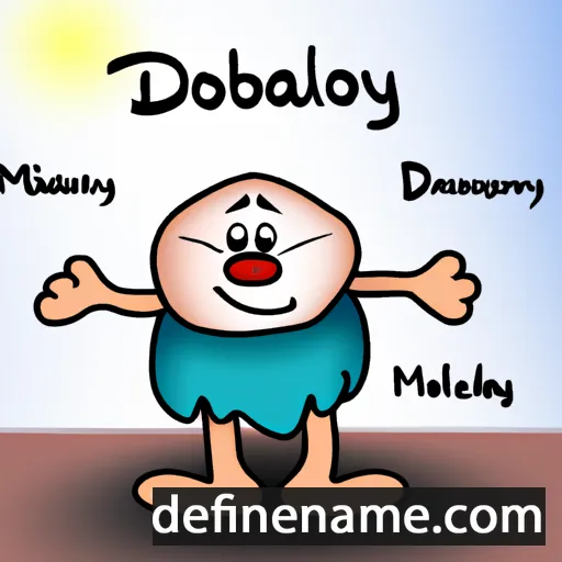 cartoon of the name Dobromysł