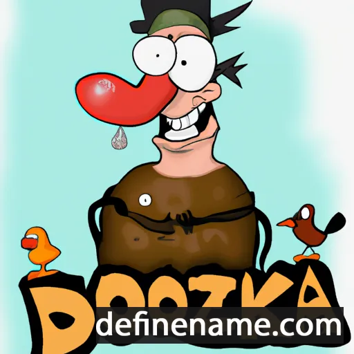 cartoon of the name Dobroszka