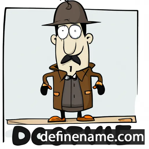 cartoon of the name Dobrovit