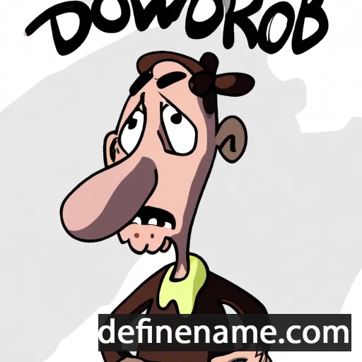 cartoon of the name Dobrowoj