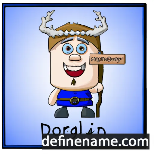 Dólgfinnr cartoon