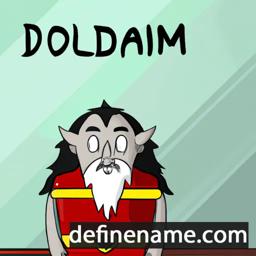 cartoon of the name Dómaldur