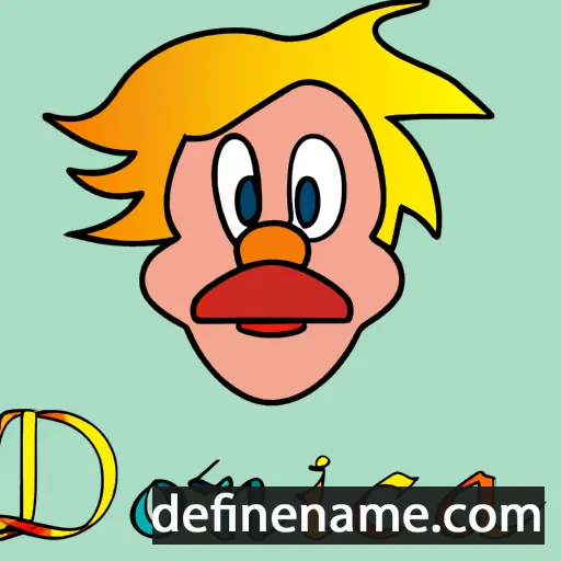 Dónald cartoon