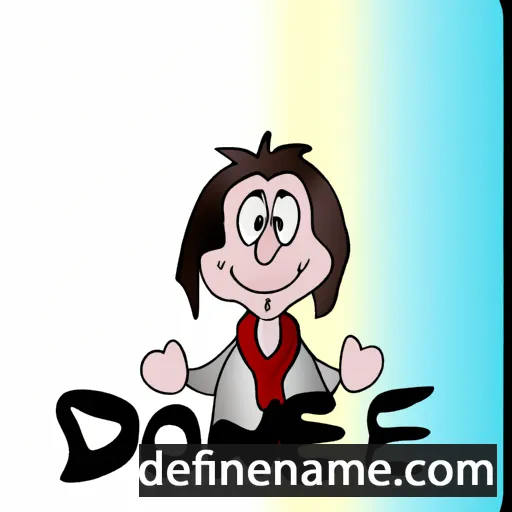 cartoon of the name Döne