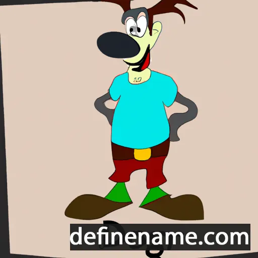 cartoon of the name Dörg