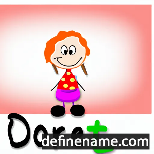 Dörte cartoon