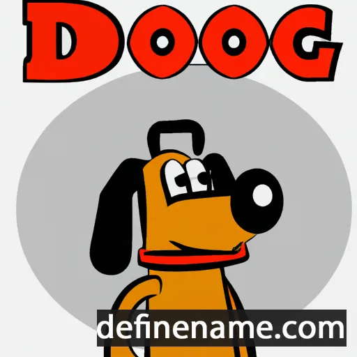 cartoon of the name Døgg