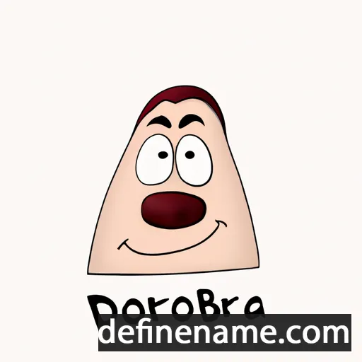 cartoon of the name Dobrŭ