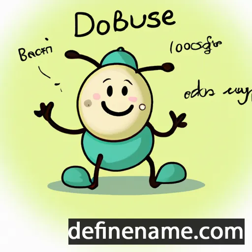 cartoon of the name Dobruše