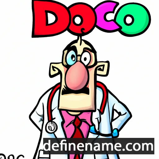 cartoon of the name Doc