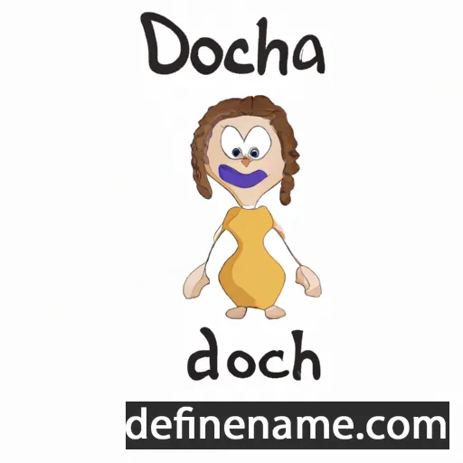 cartoon of the name Dochna