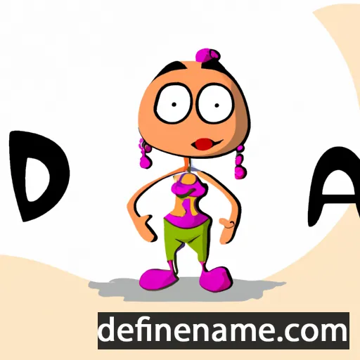 cartoon of the name Doda