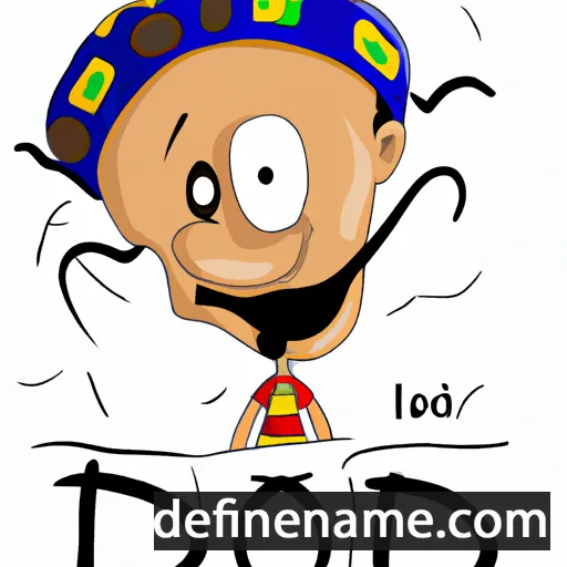 cartoon of the name Dodi