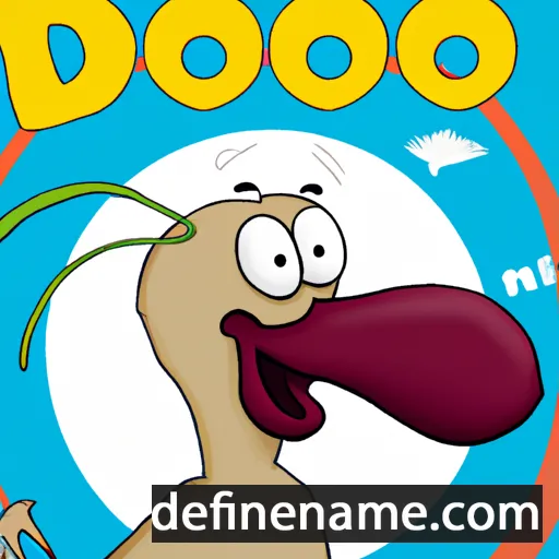 cartoon of the name Dodo