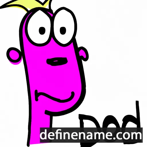 cartoon of the name Dods