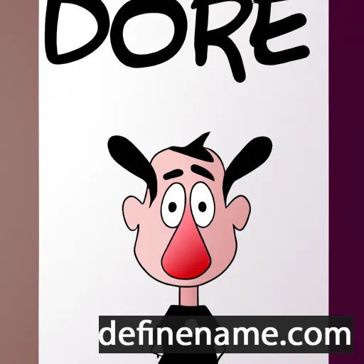 cartoon of the name Doère