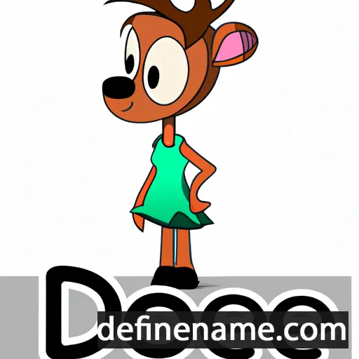 cartoon of the name Doe