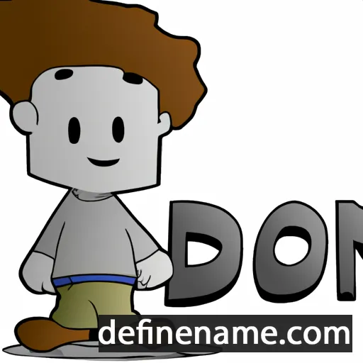 cartoon of the name Doeon