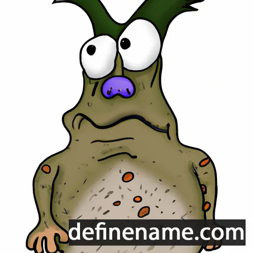 cartoon of the name Doffá