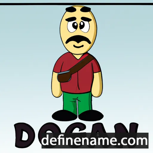 cartoon of the name Doğukan