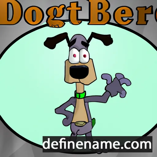 cartoon of the name Dogbert