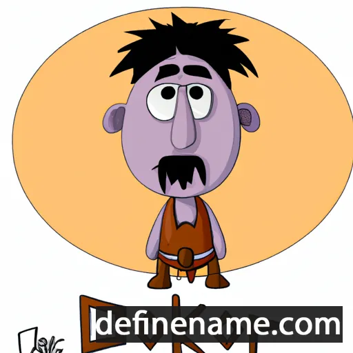 cartoon of the name Dokhor