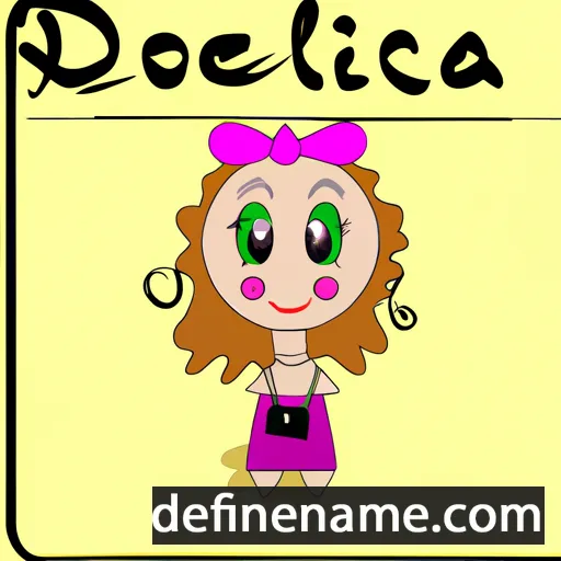 Dolcelina cartoon