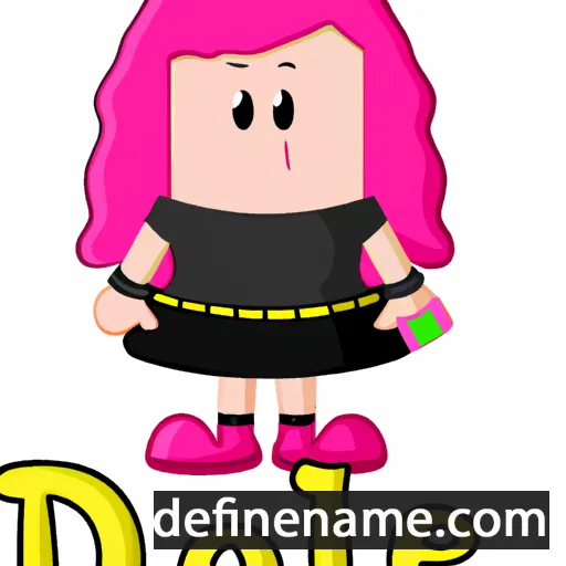 cartoon of the name Dolcie